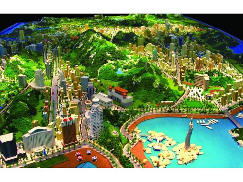 城市規劃仿真模型7 城市規劃仿真模型7